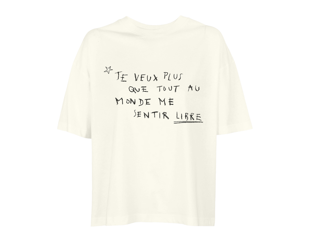 t-shirt « libre »